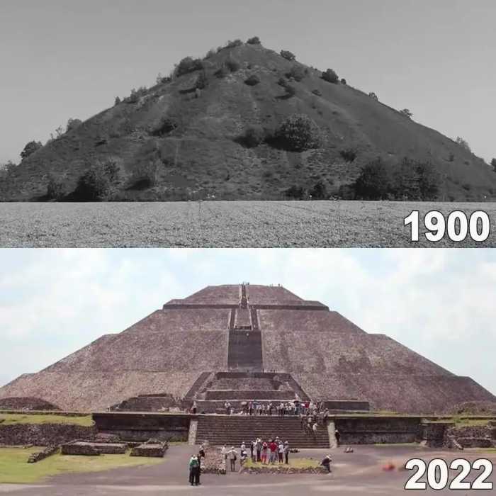 世界著名古迹”100年前VS现在”的震撼对比，时间的力量太恐怖了