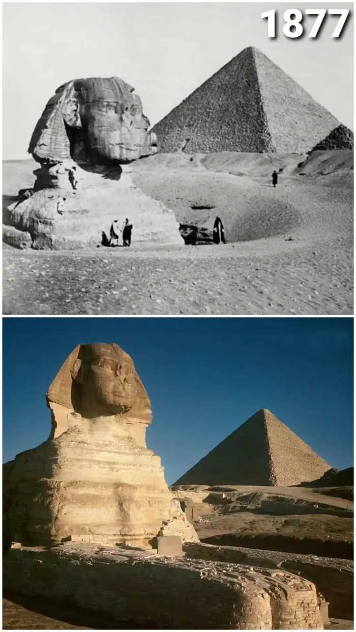 世界著名古迹”100年前VS现在”的震撼对比，时间的力量太恐怖了