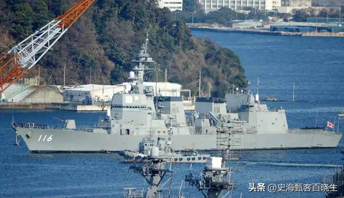 中美日军舰数量对比：美国为243艘，日本是114艘，中国是多少呢？
