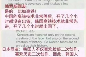 韩国网友：韩国无论什么技术都领先于中国！各国网友的神回复